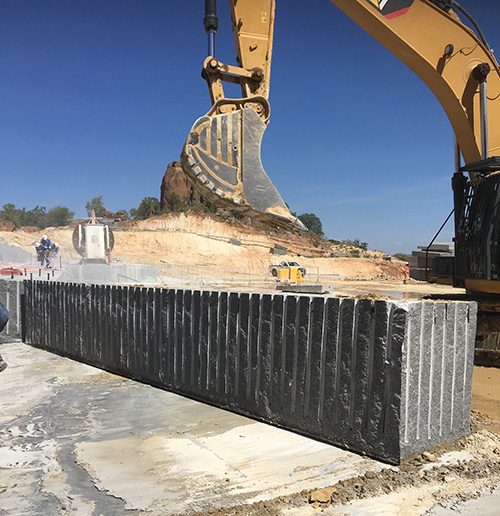 Granite block production at DLA Investments